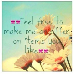 Love what you see but don’t love the price?Make me an offer!I love to negotiate!